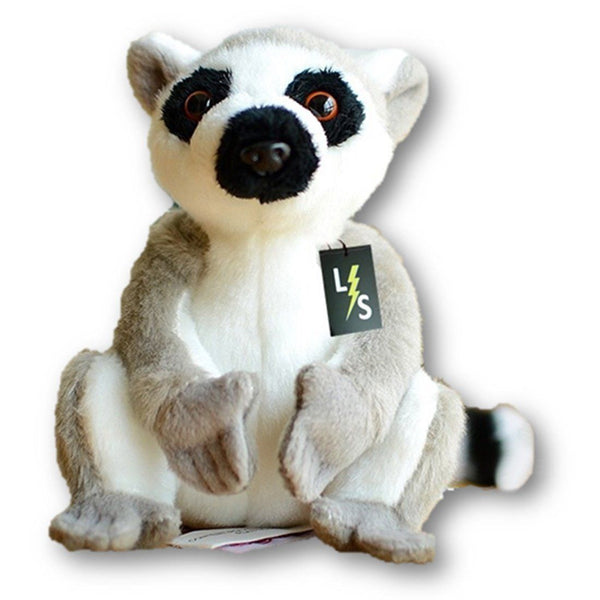 Toy - LightningStore Adorable Cute Sitting Lemur Ring Tailed Monkey Stuffed Animal Doll Realistic Looking Plush Toys Plushie Children's Gifts Animals