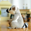 Toy - LightningStore Adorable Cute Sitting Lemur Ring Tailed Monkey Stuffed Animal Doll Realistic Looking Plush Toys Plushie Children's Gifts Animals