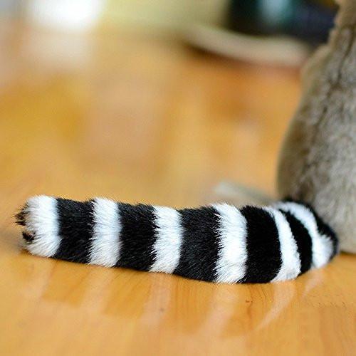 Toy - LightningStore Adorable Cute Sitting Lemur Ring Tailed Monkey Stuffed Animal Doll Realistic Looking Plush Toys Plushie Children's Gifts Animals