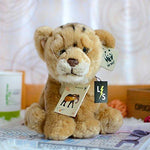 Toy - LightningStore Adorable Cute Sitting Lion Lioness Cub Baby Doll Realistic Looking Stuffed Animal Plush Toys Plushie Children's Gifts Animals