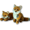 Toy - LightningStore Adorable Cute Sitting Lying Sleeping Fox Wolf Stuffed Animal Doll Realistic Looking Plush Toys Plushie Children's Gifts Animals