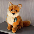 Toy - LightningStore Adorable Cute Sitting Lying Sleeping Fox Wolf Stuffed Animal Doll Realistic Looking Plush Toys Plushie Children's Gifts Animals