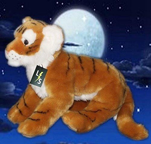Toy - LightningStore Adorable Cute Sitting Orange Tiger Stuffed Animal Doll Realistic Looking Plush Toys Plushie Children's Gifts Animals