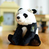 Toy - LightningStore Adorable Cute Sitting Panda Stuffed Animal Doll Realistic Looking Plush Toys Plushie Children's Gifts Animals + Toy Organizer Bag Bundle