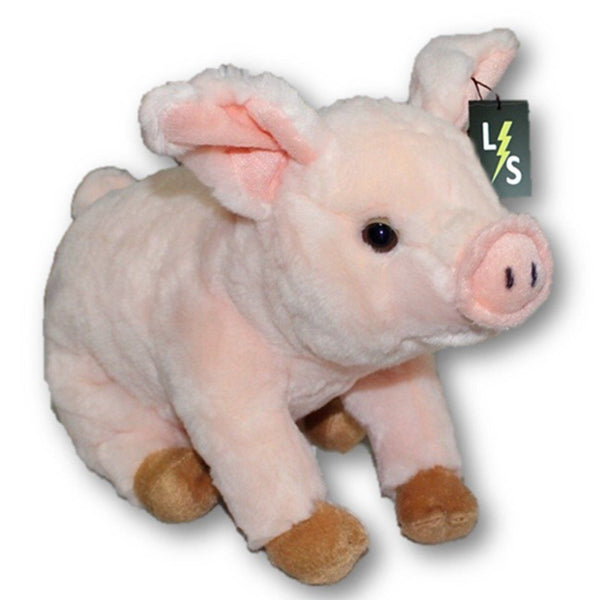 Toy - LightningStore Adorable Cute Sitting Pig Stuffed Animal Doll Realistic Looking Plush Toys Plushie Children's Gifts Animals