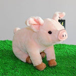Toy - LightningStore Adorable Cute Sitting Pig Stuffed Animal Doll Realistic Looking Plush Toys Plushie Children's Gifts Animals