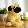 Toy - LightningStore Adorable Cute Sitting Pug Puppy Dog Stuffed Animal Doll Realistic Looking Plush Toys Plushie Children's Gifts Animals