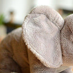 Toy - LightningStore Adorable Cute Sitting Purple Elephant Stuffed Animal Doll Realistic Looking Plush Toys Plushie Children's Gifts Animals