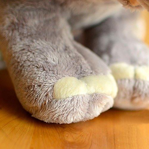 Toy - LightningStore Adorable Cute Sitting Purple Elephant Stuffed Animal Doll Realistic Looking Plush Toys Plushie Children's Gifts Animals