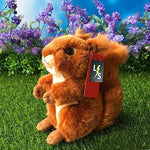 Toy - LightningStore Adorable Cute Sitting Squirrel Stuffed Animal Doll Realistic Looking Plush Toys Plushie Children's Gifts Animals