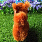Toy - LightningStore Adorable Cute Sitting Squirrel Stuffed Animal Doll Realistic Looking Plush Toys Plushie Children's Gifts Animals