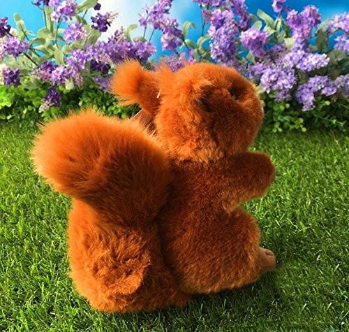 Toy - LightningStore Adorable Cute Sitting Squirrel Stuffed Animal Doll Realistic Looking Plush Toys Plushie Children's Gifts Animals