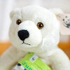 Toy - LightningStore Adorable Cute Sitting White Polar Bear Stuffed Animal Doll Realistic Looking Plush Toys Plushie Children's Gifts Animals