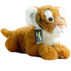 Toy - LightningStore Adorable Cute Sleeping Lying Baby Orange Bengal Tiger Cub Stuffed Animal Doll Realistic Looking Plush Toys Plushie Children's Gifts Animals