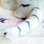 Toy - LightningStore Adorable Cute Sleeping Lying Bengal White Siberian Tiger Stuffed Animal Doll Realistic Looking Plush Toys Plushie Children's Gifts Animals