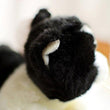 Toy - LightningStore Adorable Cute Sleeping Lying Black And White Oreo Cookie And Cream Cat Kitten Stuffed Animal Doll Realistic Looking Plush Toys Plushie Children's Gifts Animals