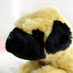 Toy - LightningStore Adorable Cute Sleeping Lying Shar Pei Bulldog Puppy Baby Dog Doll Realistic Looking Stuffed Animal Plush Toys Plushie Children's Gifts Animals
