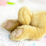 Toy - LightningStore Adorable Cute Sleeping Lying Shar Pei Bulldog Puppy Baby Dog Doll Realistic Looking Stuffed Animal Plush Toys Plushie Children's Gifts Animals