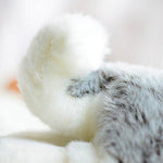 Toy - LightningStore Adorable Cute Sleeping Lying Siberian Husky Dog Doll Realistic Looking Stuffed Animal Plush Toys Plushie Children's Gifts Animals