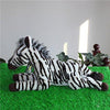 Toy - LightningStore Adorable Cute Sleeping Lying Zebra Stuffed Animal Doll Realistic Looking Plush Toys Plushie Children's Gifts Animals