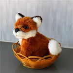 Toy - LightningStore Adorable Cute Small Baby Fox Stuffed Animal Doll Realistic Looking Plush Toys Plushie Children's Gifts Animals