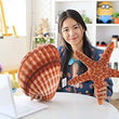 Toy - LightningStore Adorable Cute Starfish Star Fish Sea Shell Conch Stuffed Animal Doll Realistic Looking Plush Toys Plushie Children's Gifts Animals