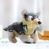 Toy - LightningStore Adorable Cute Timberwolves Siberian Husky Wolf Fox Doll Realistic Looking Stuffed Animal Plush Toys Plushie Children's Gifts Animals