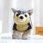 Toy - LightningStore Adorable Cute Timberwolves Siberian Husky Wolf Fox Doll Realistic Looking Stuffed Animal Plush Toys Plushie Children's Gifts Animals