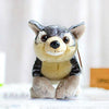 Toy - LightningStore Adorable Cute Timberwolves Siberian Husky Wolf Fox Doll Realistic Looking Stuffed Animal Plush Toys Plushie Children's Gifts Animals