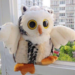 Toy - LightningStore Adorable Cute White And Brown Owl Set Dolls Realistic Looking Stuffed Animal Plush Toys Plushie Children's Gifts Animals