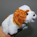 Toy - LightningStore Adorable Cute White And Orange Dog Puppy Doll Realistic Looking Stuffed Animal Plush Toys Plushie Children's Gifts Animals