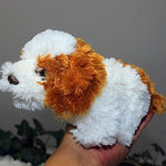 Toy - LightningStore Adorable Cute White And Orange Dog Puppy Doll Realistic Looking Stuffed Animal Plush Toys Plushie Children's Gifts Animals