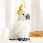 Toy - LightningStore Adorable Cute White Parrot Doll Realistic Looking Stuffed Animal Plush Toys Plushie Children's Gifts Animals