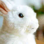 Toy - LightningStore Adorable Cute White Rabbit Stuffed Animal Doll Realistic Looking Plush Toys Plushie Children's Gifts Animals
