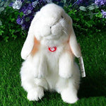 Toy - LightningStore Adorable Cute White Rabbit Stuffed Animal Doll Realistic Looking Plush Toys Plushie Children's Gifts Animals