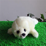 Toy - LightningStore Adorable Cute White Seal Stuffed Animal Doll Realistic Looking Plush Toys Plushie Children's Gifts Animals