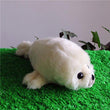 Toy - LightningStore Adorable Cute White Seal Stuffed Animal Doll Realistic Looking Plush Toys Plushie Children's Gifts Animals