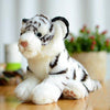 Toy - LightningStore Adorable Cute White Siberian Bengal Tiger Stuffed Animal Doll Realistic Looking Plush Toys Plushie Children's Gifts Animals