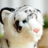Toy - LightningStore Adorable Cute White Siberian Bengal Tiger Stuffed Animal Doll Realistic Looking Plush Toys Plushie Children's Gifts Animals