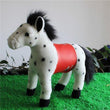Toy - LightningStore Adorable Cute White Spotted Unspotted Pony Horse Stuffed Animal Doll Realistic Looking Plush Toys Plushie Children's Gifts Animals