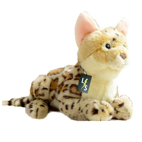 Toy - LightningStore Adorable Cute Wild Savanna Leopard Cat Hyena Cheetah Dingo Doll Realistic Looking Stuffed Animal Plush Toys Plushie Children's Gifts Animals