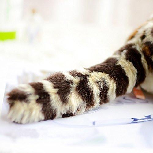 Toy - LightningStore Adorable Cute Wild Savanna Leopard Cat Hyena Cheetah Dingo Doll Realistic Looking Stuffed Animal Plush Toys Plushie Children's Gifts Animals