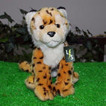 Toy - LightningStore Adorable Cute Yellow Cheetah Leopard Jaguar Spotted Doll Realistic Looking Stuffed Animal Plush Toys Plushie Children's Gifts Animals