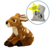 Toy - LightningStore Adorable Deer Doll Realistic Looking Stuffed Animal Plush Toys Plushie Children's Gifts Animals + Toy Organizer Bag Bundle