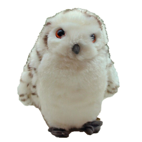 Toy - LightningStore Adorable Red Eyes Snowy White Owl Doll Realistic Looking Stuffed Animal Plush Toys Plushie Children's Gifts Animals