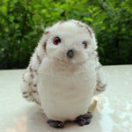Toy - LightningStore Adorable Red Eyes Snowy White Owl Doll Realistic Looking Stuffed Animal Plush Toys Plushie Children's Gifts Animals