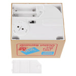 Toy - Lightningstore Automatic White Yellow Cat Panda Coin Piggy Bank Monkey Box For Kids - Your Pet Will Come Out And Get Your Coin - Excellent For Encouraging Money Saving For Your Kids