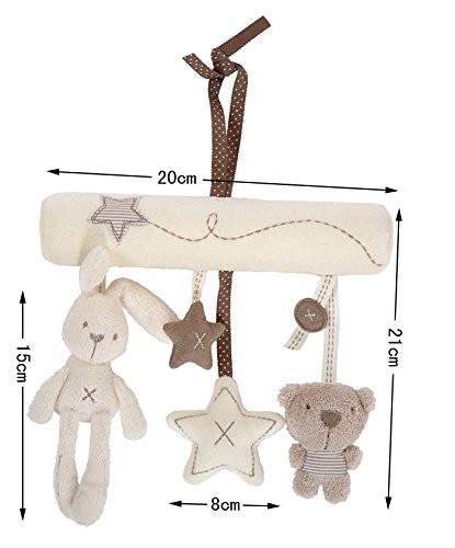 Toy - LightningStore Baby Infant Pram Charm Music Toy Bed Stroller Hang Bell Rattles