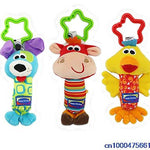 Toy - LightningStore Baby Toys Rattle Tinkle Hand Bell Multifunctional Plush Stroller
