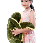 Toy - LightningStore Big Giant Large Green 50 Cm Turtle Tortoise Doll Realistic Looking Stuffed Animal Plush Toys Plushie Children's Gifts Animals